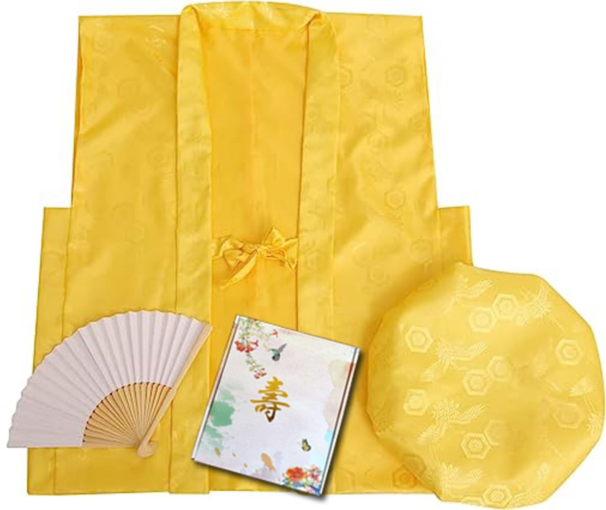 【送料無料】[HOHO AYUMU] 鶴亀柄 還暦祝い 古希祝い 長寿祝い ちゃんちゃんこ 【ちゃんちゃんこ 扇子 ..