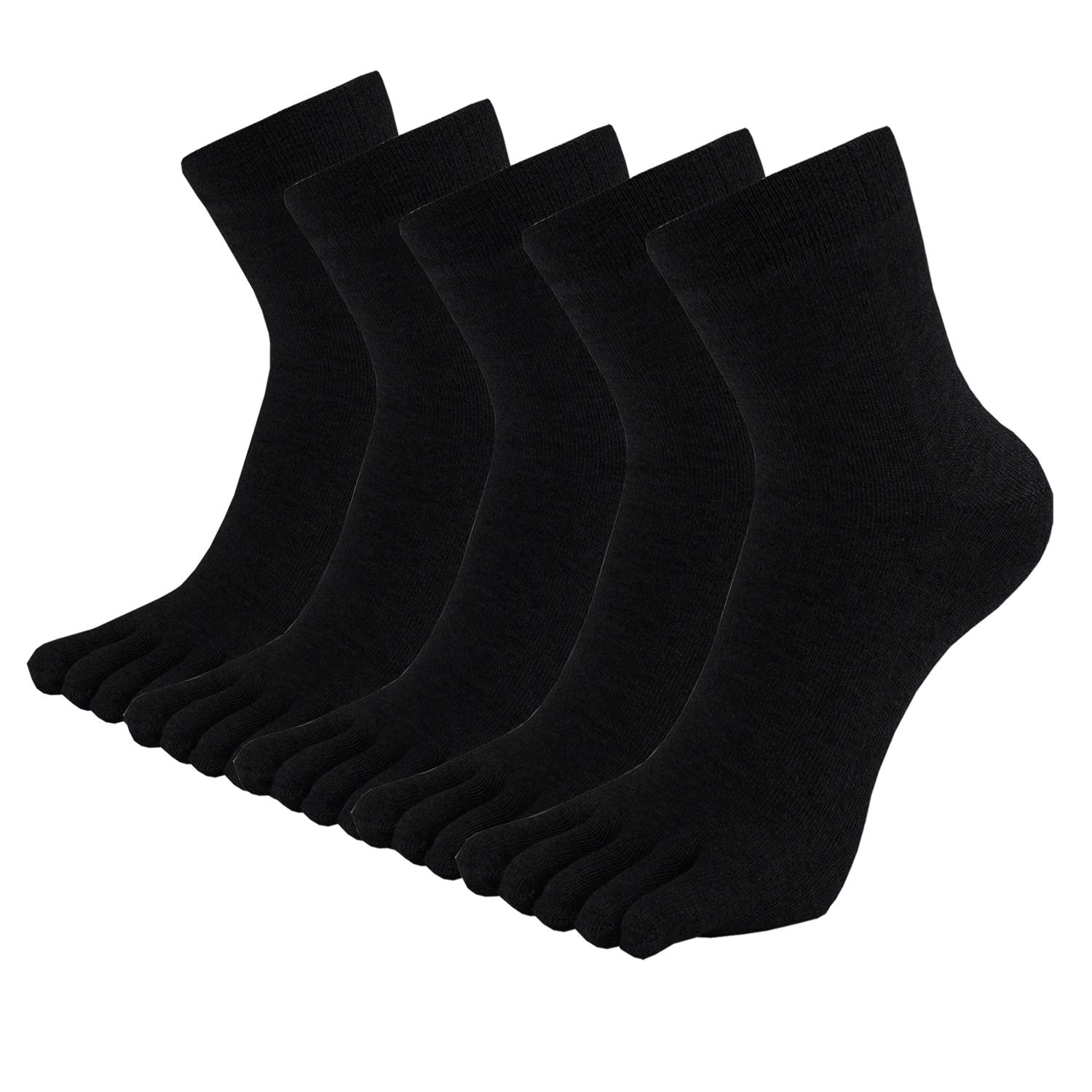 【送料無料】[Vraquir] 5本指ソックス メンズ 五本指靴下 抗菌防臭 男性 ビジネスソックス 綿 蒸れない..