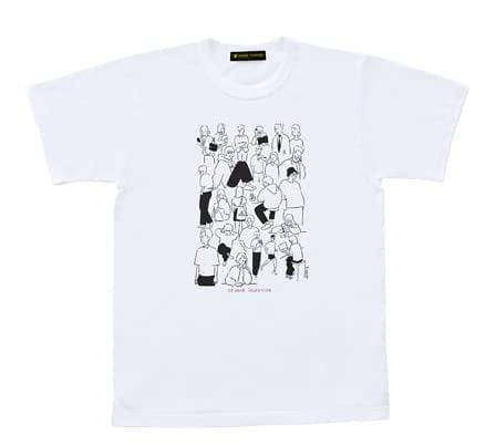 【送料無料】24HTV45 チャリTシャツ 24時間テレビ 2022年 長場デザイン 色：ホワイト、サイズ：LL