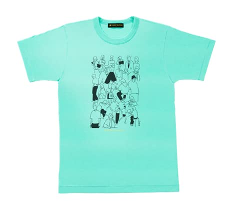 【送料無料】24HTV45 チャリTシャツ 24時間テレビ 2022年 長場デザイン 色：ミント、サイズ：LL