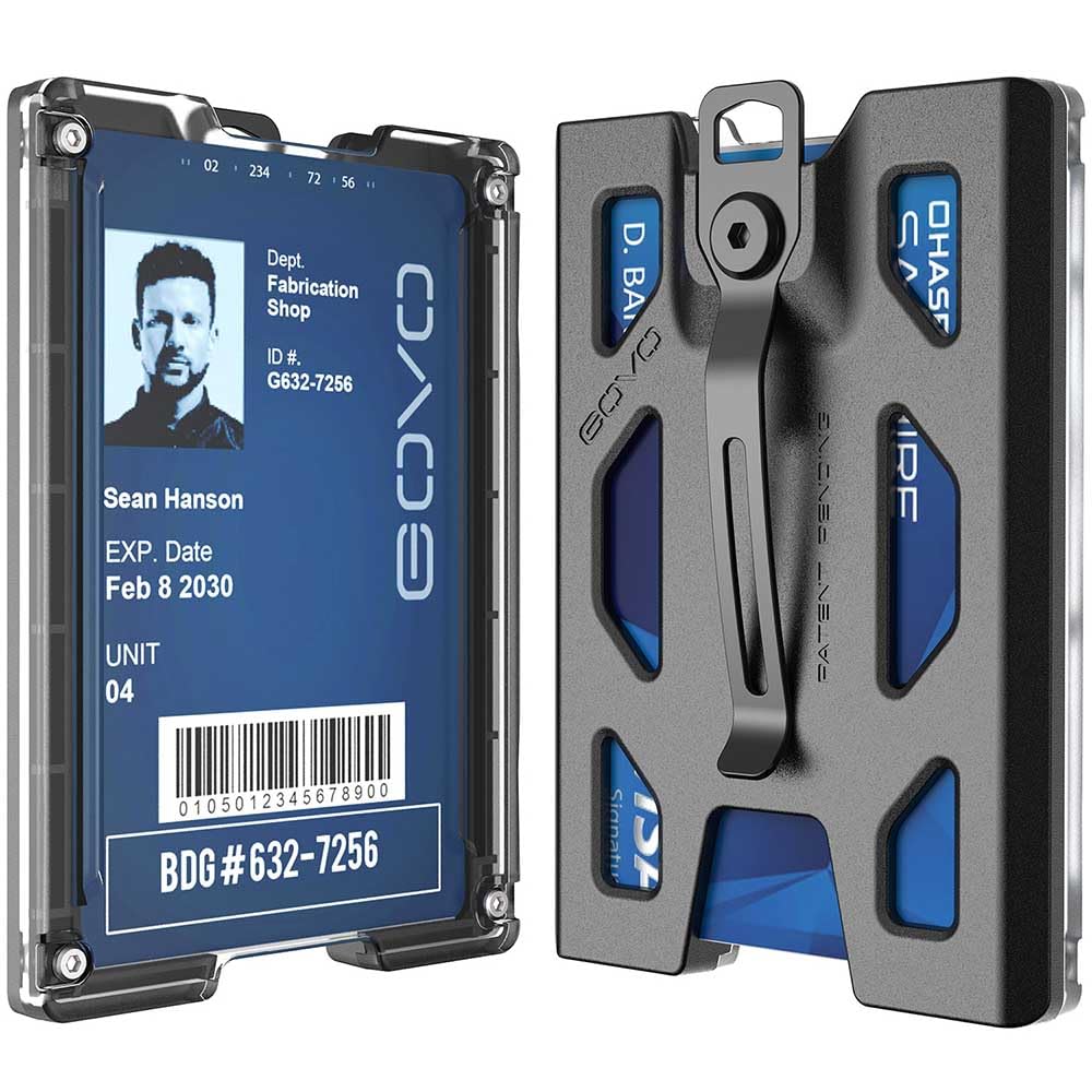 【送料無料】GOVO Badge Holder - Without Clip Version 色：ブラック