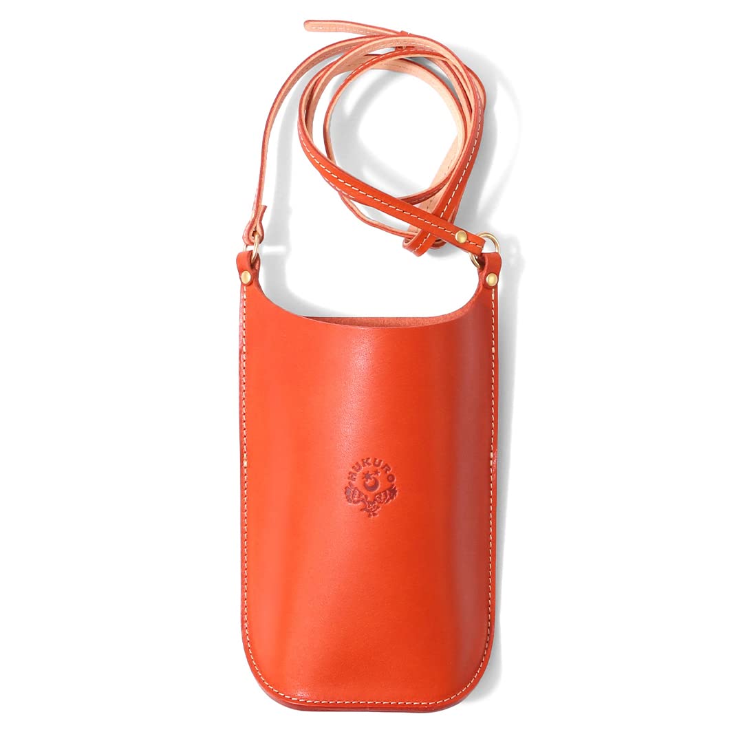 【送料無料】[HUKURO] スマートサイフ Lサイズ メンズ レディース 本革 スマホポーチ スマホショルダー..