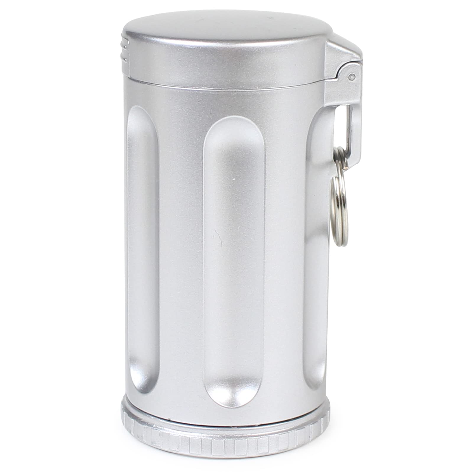 【送料無料】ウィンドミル(Windmill) 携帯灰皿 シルバー ハニカムジュニア 密閉 7本収納 586-1001K 色：シルバー、サイズ：高さ7×幅3.5×厚さ3.5cm