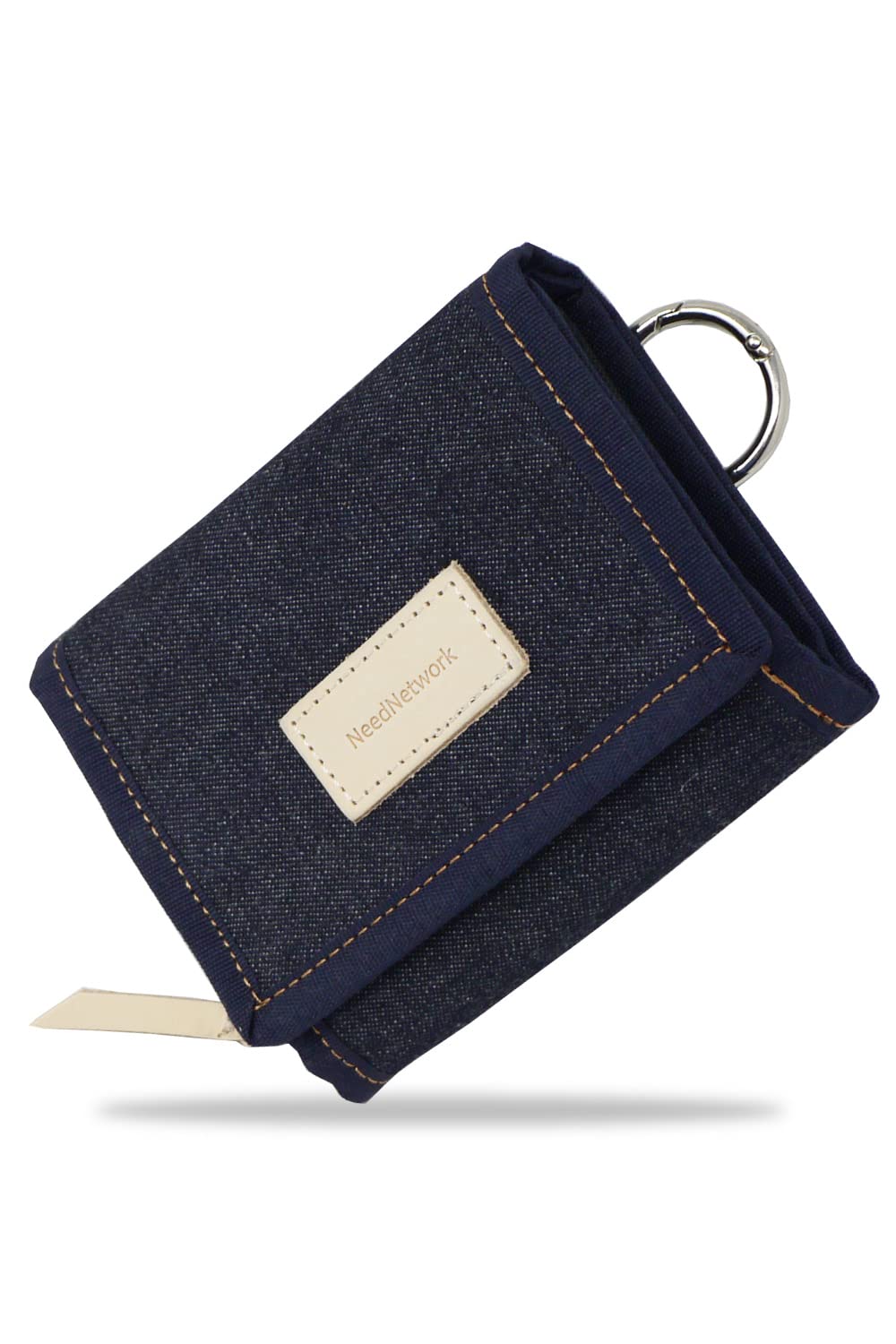 【送料無料】[ニードネットワーク] 日本が誇るデニム 財布 メンズ レディース 二つ折り コンパクト 札..