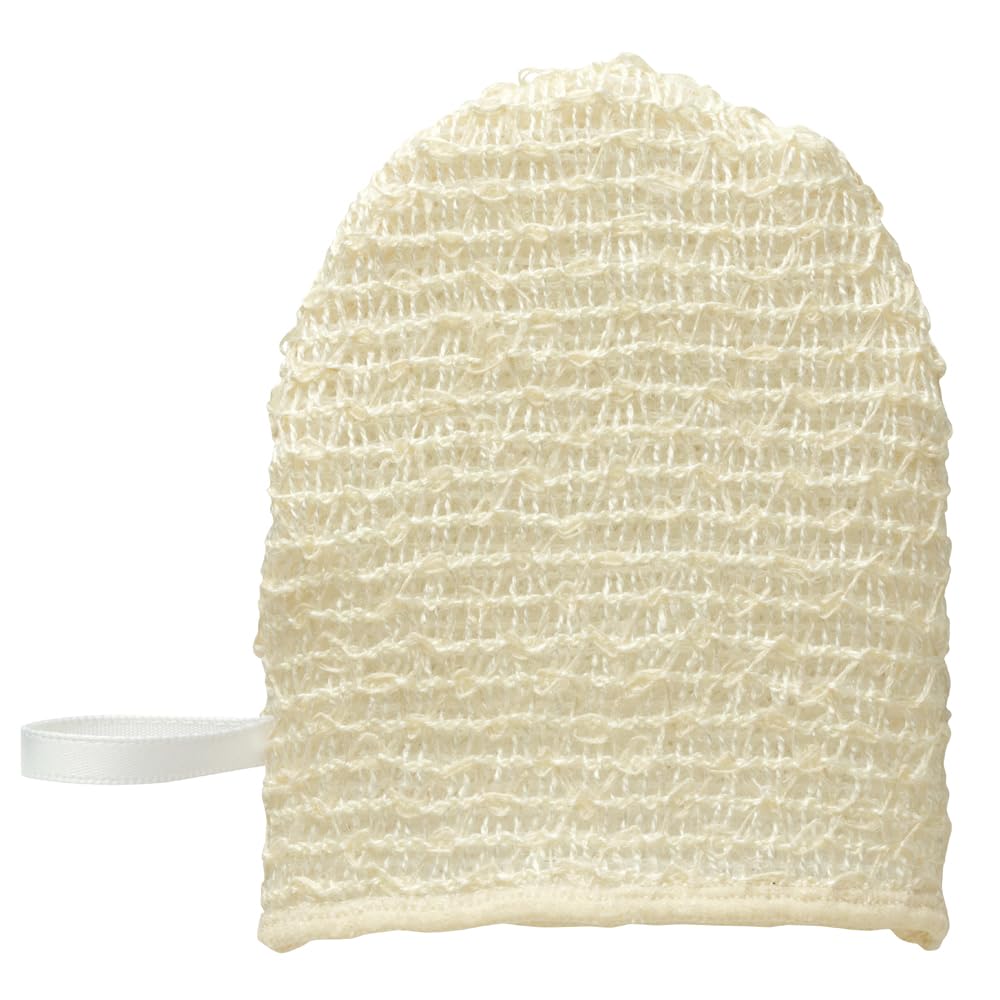 【送料無料】シルク100% フェイス ミトン 洗顔パフ 絹 ピーリング silk 垢すり バスグッズ ...