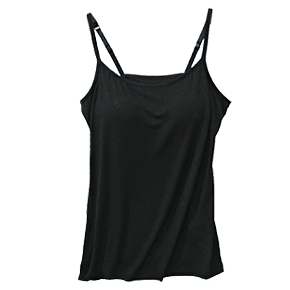 【送料無料】[Karly　Shop] 【爆売れ】カップ付きインナー キャミソール タンクトップ ブラトップ サラ..