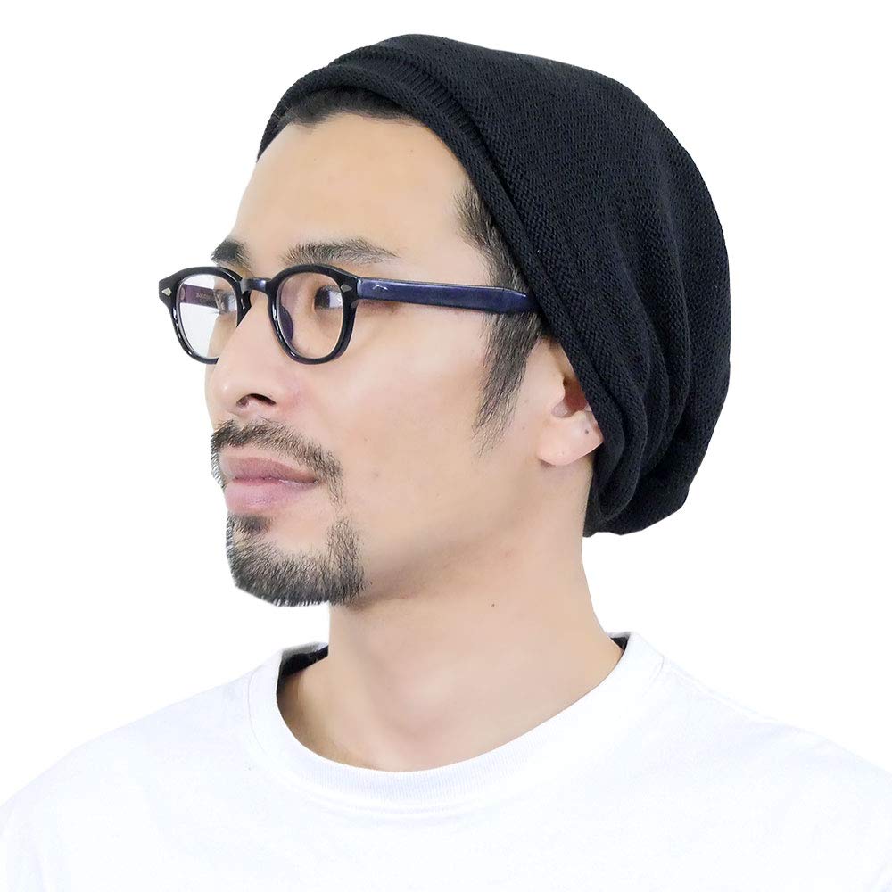 【送料無料】[JIRROUZ] (ジロウズ) 薄手 シンプル コットン ニット帽 オリジナル オールシーズン ワッ..