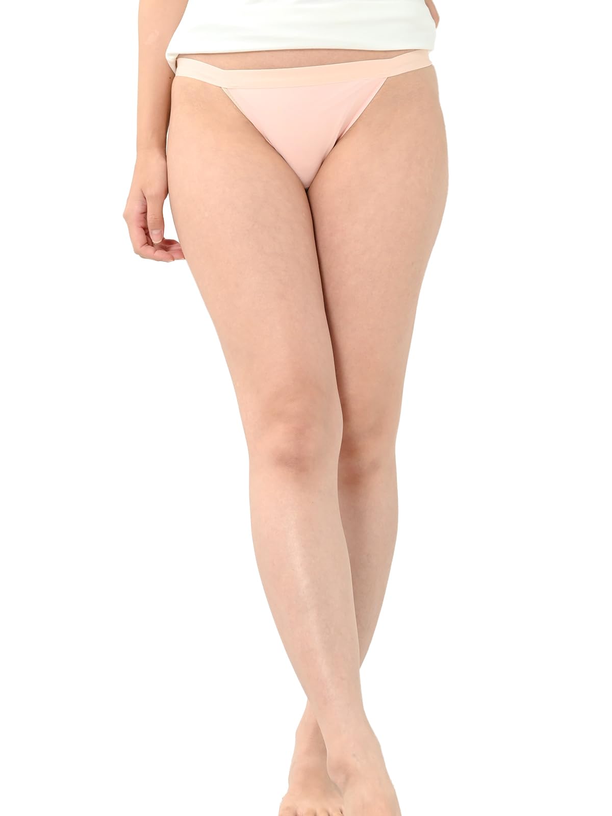 【送料無料】[JANJAM] 大きいサイズ レディース ローライズショーツ 無地 シームレス 下着 カラバリ豊富 インナー 色：ピンク、サイズ：3L