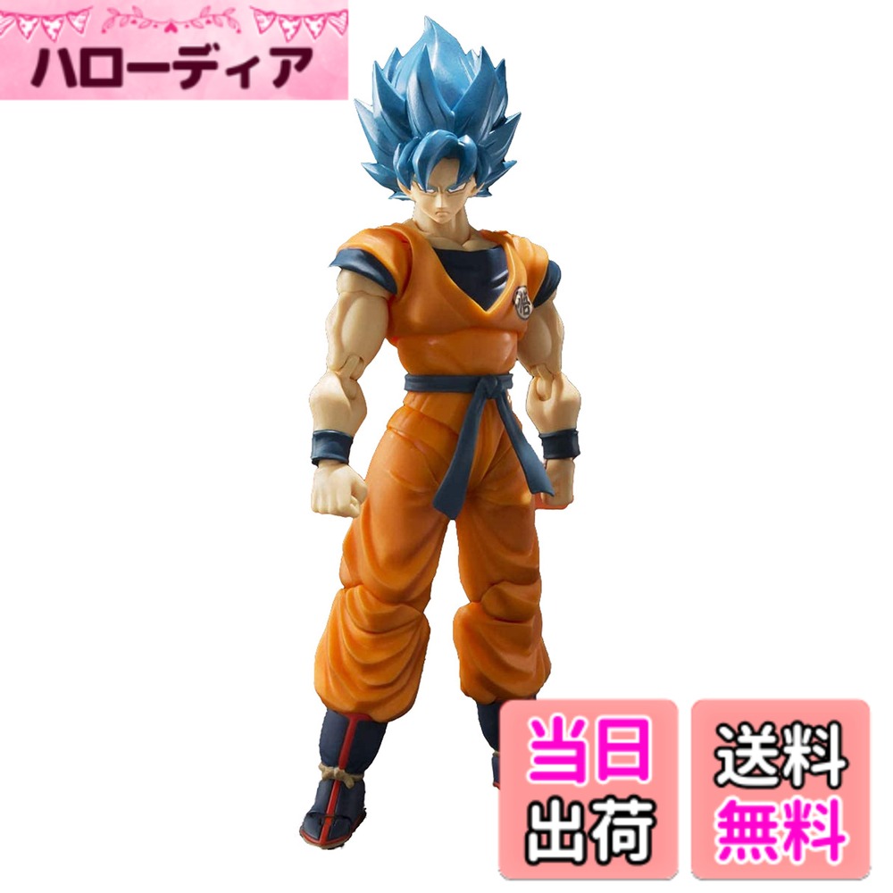 [무료 배송] TAMASHII NATIONS TAMASHII NATIONS SH 피규어츠 드래곤 볼 슈퍼 사이어인 갓 슈퍼 사이어인 손오공-초- 약 140mm ABS&PVC제 도장이 끝난 가동 피규어 색:멀티 컬러