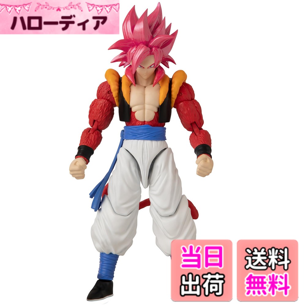 【送料無料】ドラゴンボール超 ドラゴンスターズ 6インチ アクションフィギュア シリーズ14 スーパーサイヤ人4 ゴジータ/DRAGON BALL SUPER DRAGON STARS Action Figure SERIES 14 SUPER SAIYAN 4 GOGETA ドラゴ 色：マルチ//セイシェル サイズ：Gogeta Super Saiyan 4