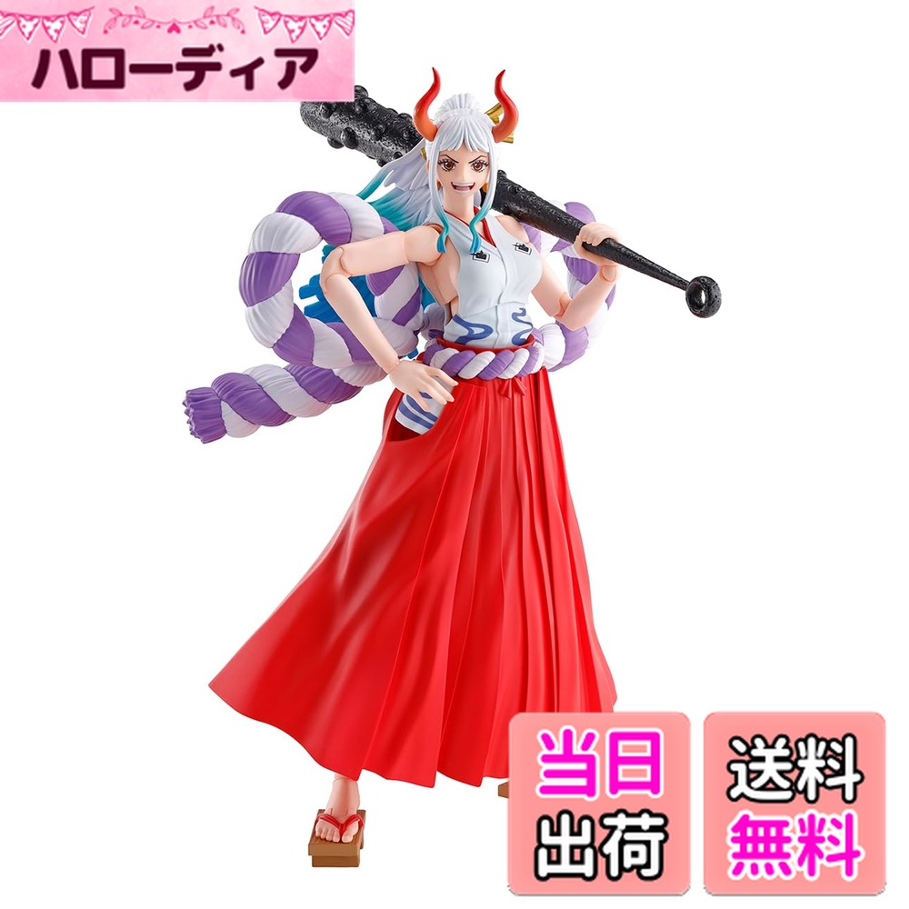 【送料無料】S.H.フィギュアーツ ONE PIECE モンキー・D・ルフィ -鬼ヶ島討入- 約145mm ABS&PVC製 塗装済み可動フィギュア 色：マルチカラー、サイズ：1個 (x 1)