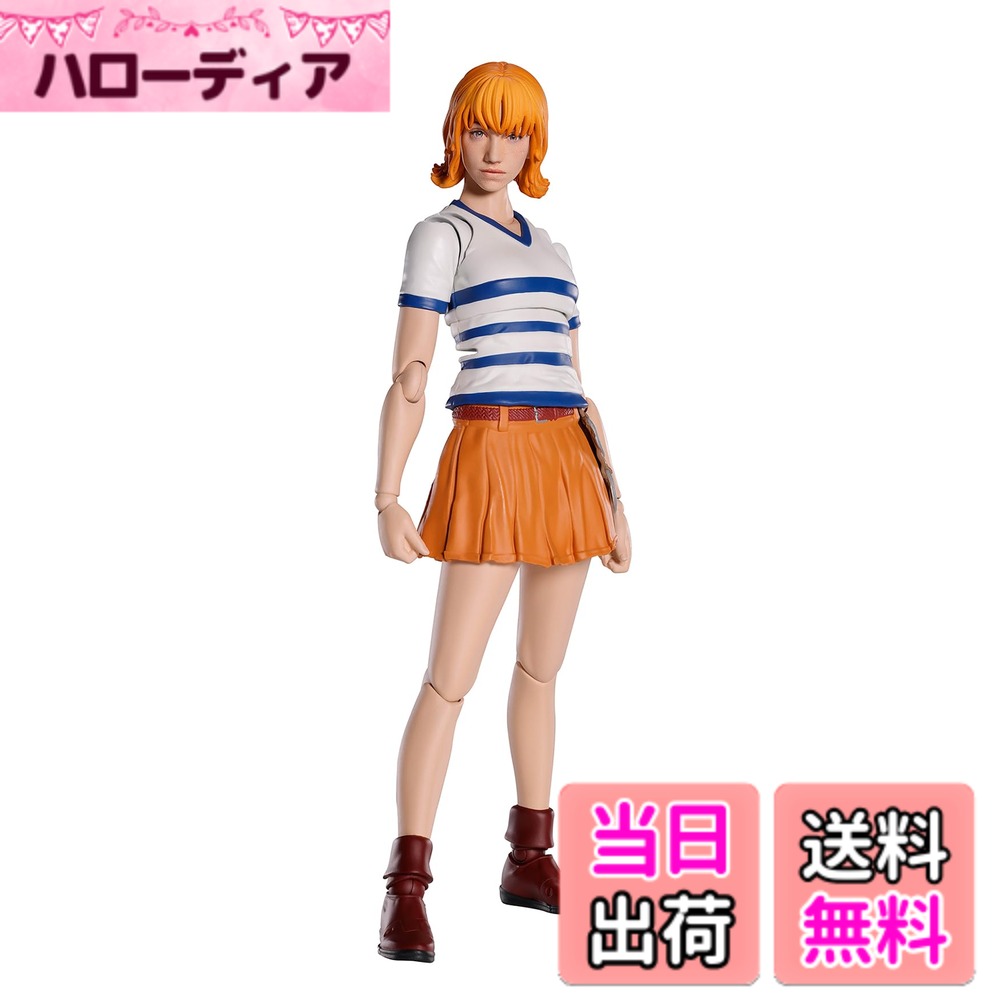 Rakuten - 【送料無料】TAMASHII NATIONS S.H.フィギュアーツ ナミ(A Netflix Series: ONE PIECE) 約150mm ABS&PVC製 塗装済み可動フィギュア 色：マルチカラー、サイズ：15 cm
