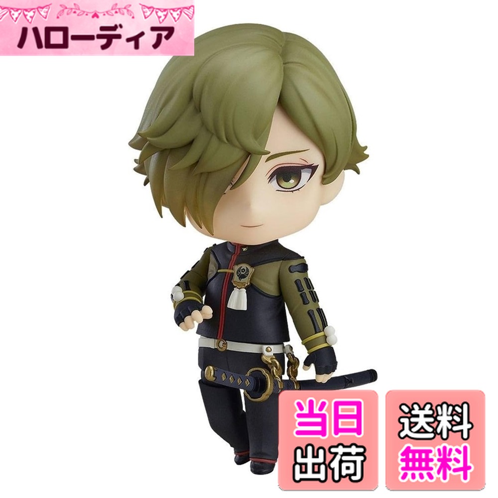【送料無料】ねんどろいど 刀剣乱舞-ONLINE- 鶯丸 ノンスケール ABS&PVC製 塗装済み可動フィギュア 色：グリーン、サイズ：ワンサイズ