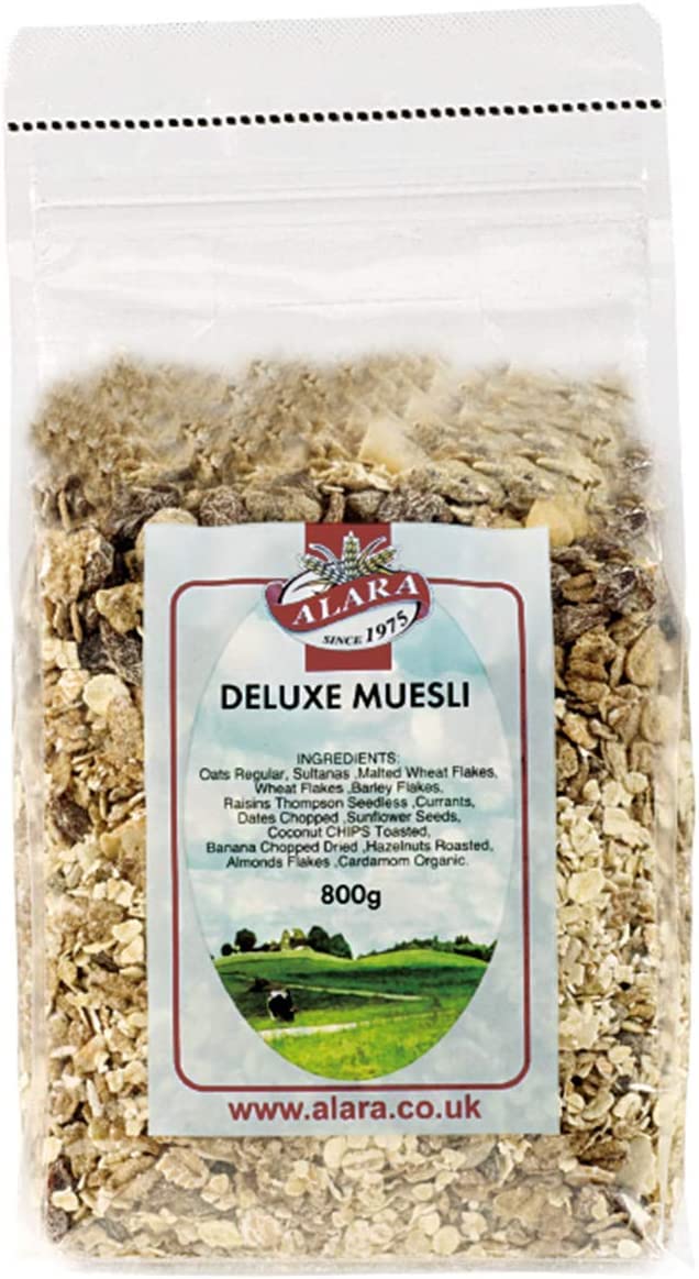 【送料無料】アララ デラックスミューズリー 800g 甘味料不使用
