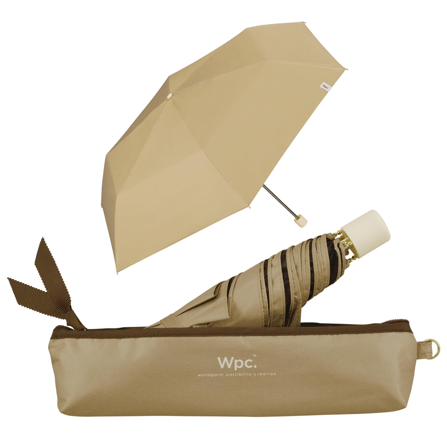 【送料無料】Wpc. 日傘 オールウェザーパラソル 折りたたみ傘 50cm レディース 晴雨兼用 遮光 UVカット..