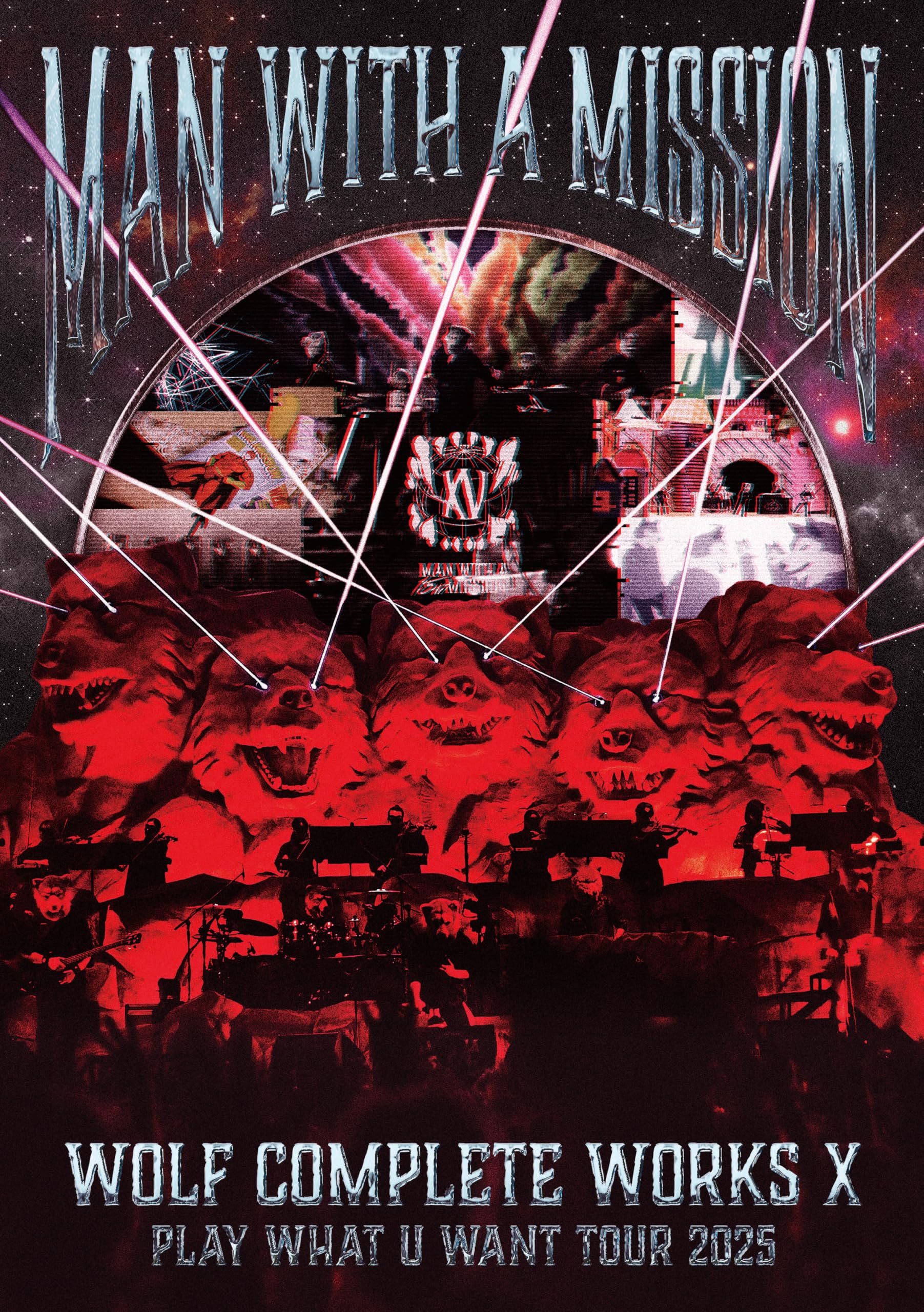 【送料無料】Wolf Complete Works X ～MAN WITH A "15th" MISSION PLAY WHAT U WANT TOUR 2025～ (通常盤A) (DVD) - MAN WITH A MISSION (特典なし)