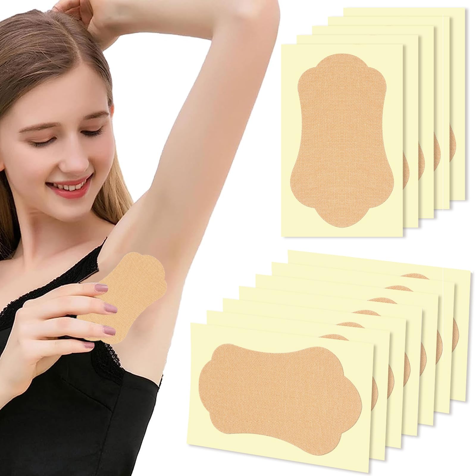 【送料無料】脇汗パッド 汗取りパッド 28枚入り 汗脇パッド わきあせパット あせワキパット 直貼り 汗..