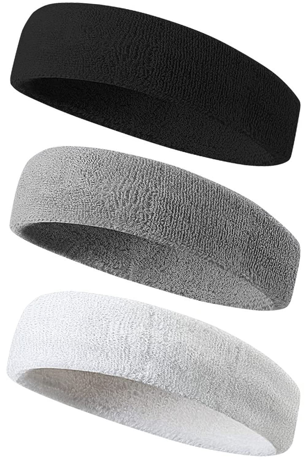 【送料無料】ヘアバンド メンズ スポーツ 汗止め エココットン素材・スポンジのような吸収性・いきいき..