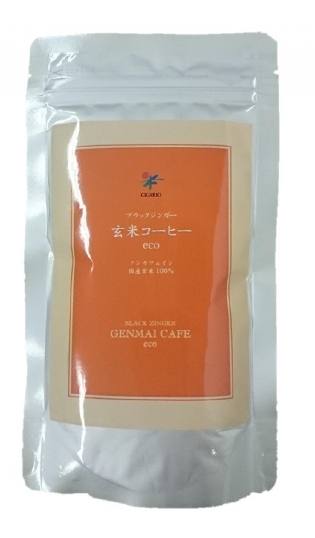 【送料無料】ブラックジンガー　玄米香琲徳用 120g