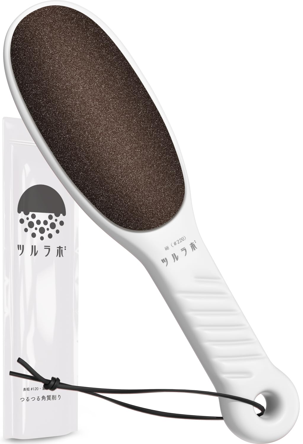 【送料無料】かかと 角質取り【皮膚科医共同】粗/細両面 踵 ヤスリ 角質除去 軽石 かくしつ 足 ケア ツルラボ 色:ベージュ,ホワイト,ピンク、サイズ:1個 ...