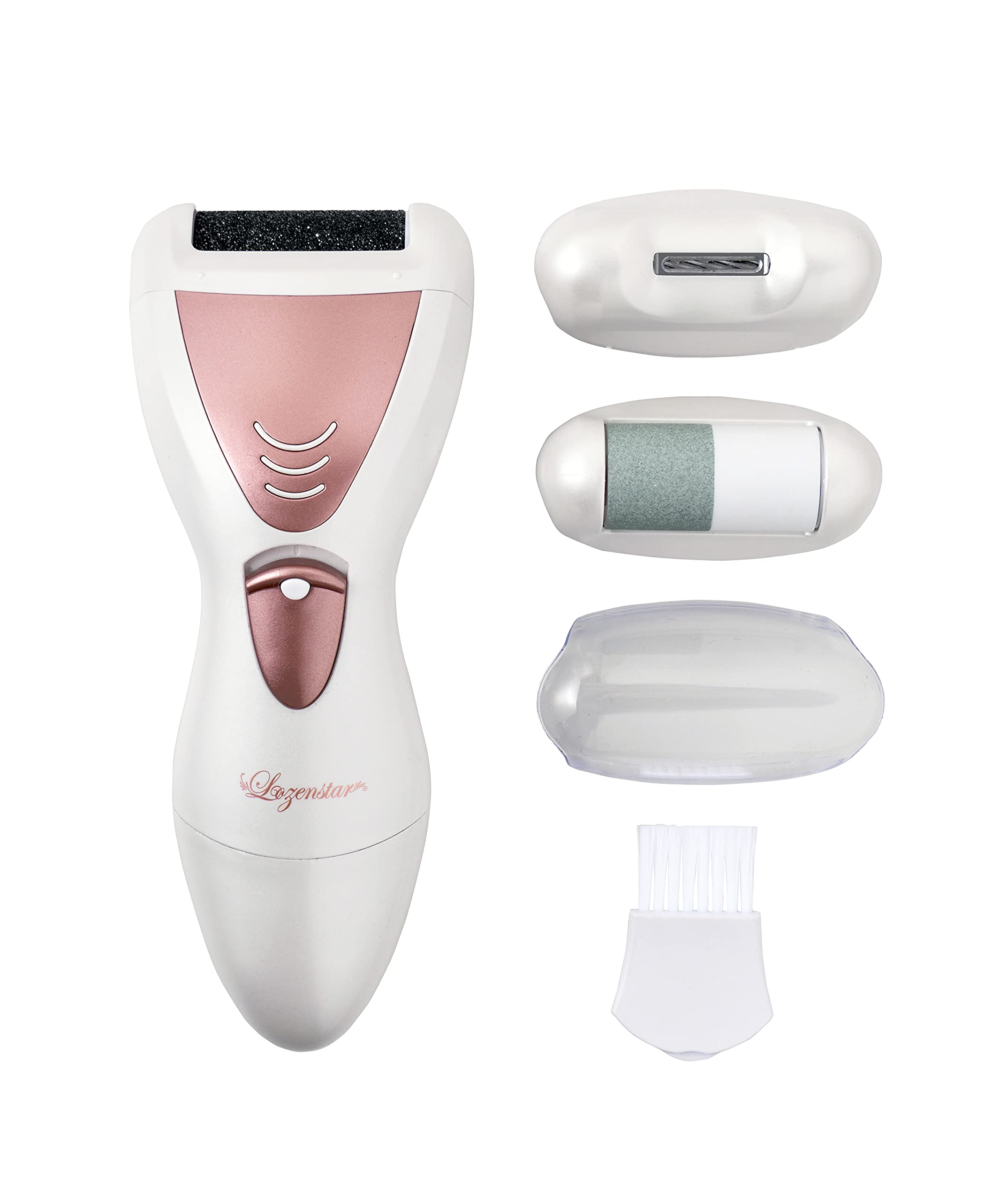 【送料無料】ロゼンスター 電動爪削り 角質ケアローラー ネイルケア 3WAY 乾電池式 ネイルポリッシャー..