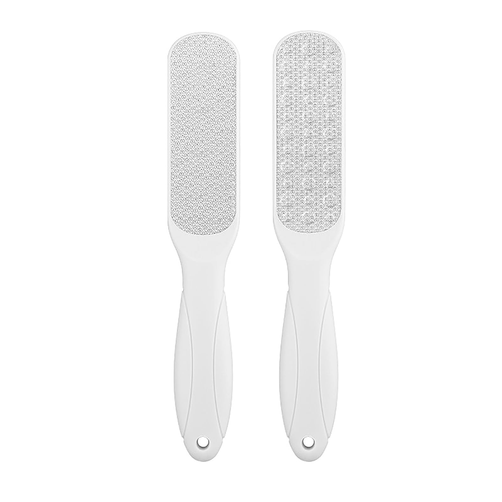 【送料無料】かかとケア角質除去かかと両面ヤスリ足ケア専門ヤスリ足かかとヤスリ軽石 色：白、サイズ：足もみ神器ホワイト