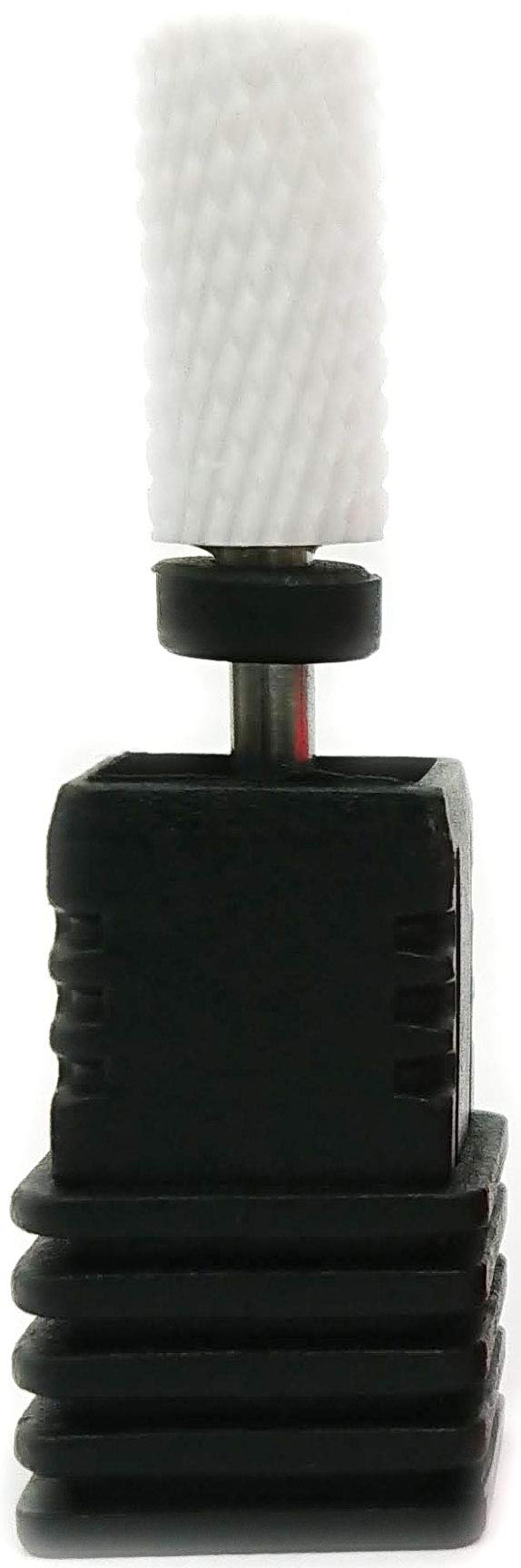 【送料無料】Daisybee ネイルドリルビット ネイルオフ ジェルネイル オフ ネイルビット クロスカット セラミック 両刃 色：ブラック「10C」エクストラコース（超粗目）約100G程度、サイズ：1個 (x 1)