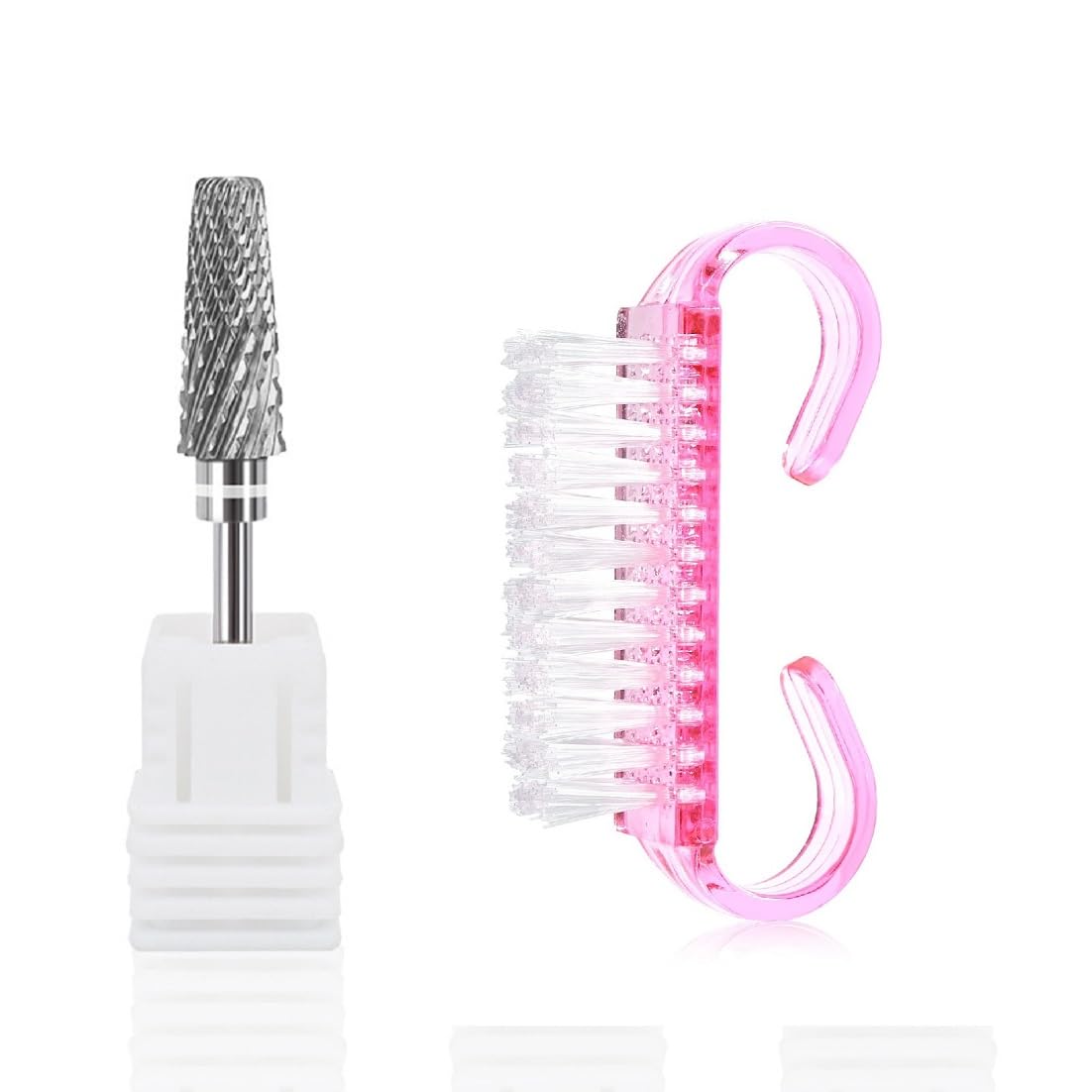 【送料無料】ネイルビット 万能リムーバー 5in1 タングステンカーバイト テーパー クロスカット QT-153..