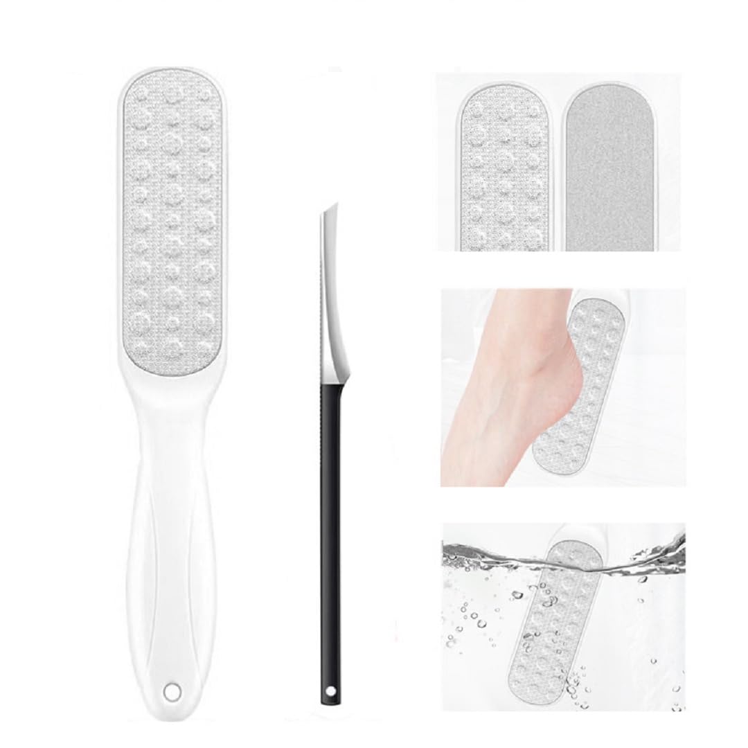 【送料無料】角質リムーバー 角質取り フットファイル サンディング フットスクレーパー セット QT-157..