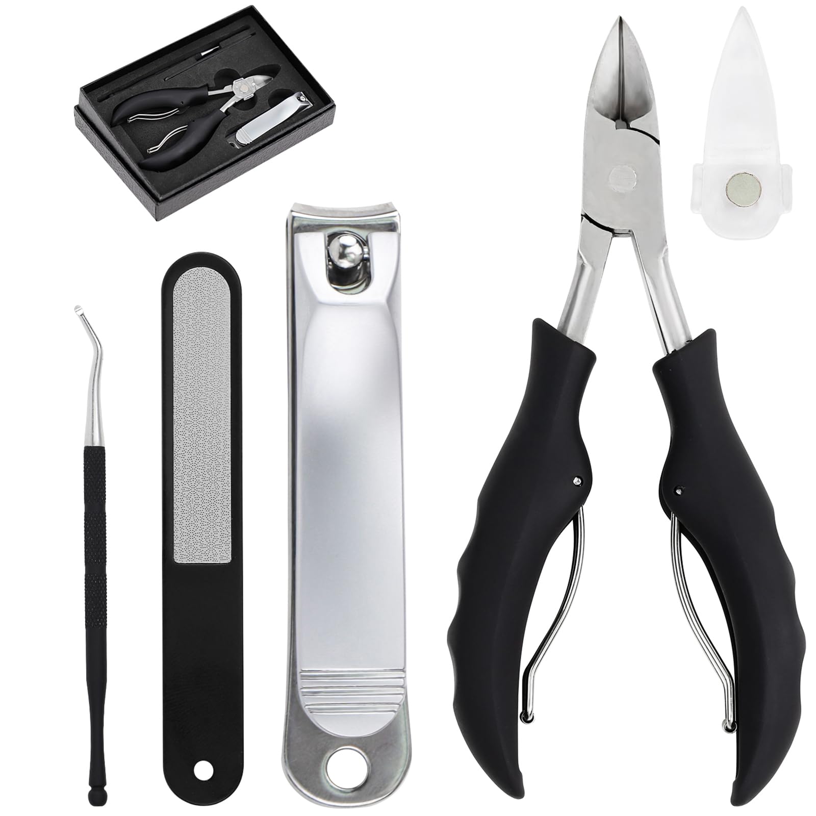 【送料無料】Biutee 爪切り ニッパー式 つめきり 手足両用 滑り止め 飛び散り防止 父の日プレゼント 高級 【爪が飛びちらず、軽い力でスパッと切れる匠の爪...