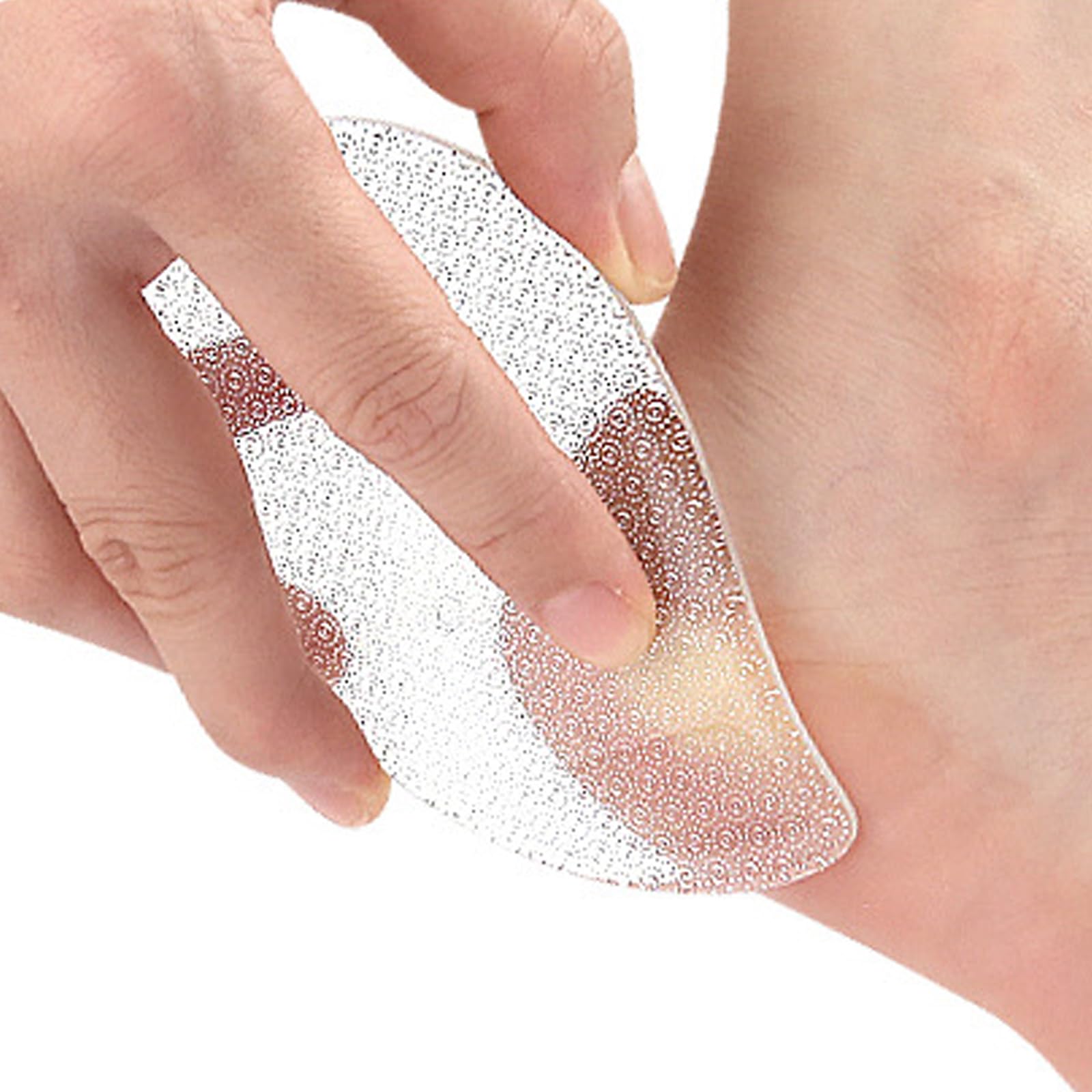 【送料無料】かかと削り ガラス かかとやすり かかと 角質取り 足 かかとケア 角質除去 角質削り 角質ケア 足裏 かかと 角質 かかときれい 丸洗い 色：クリア、サイズ：マンゴーの形