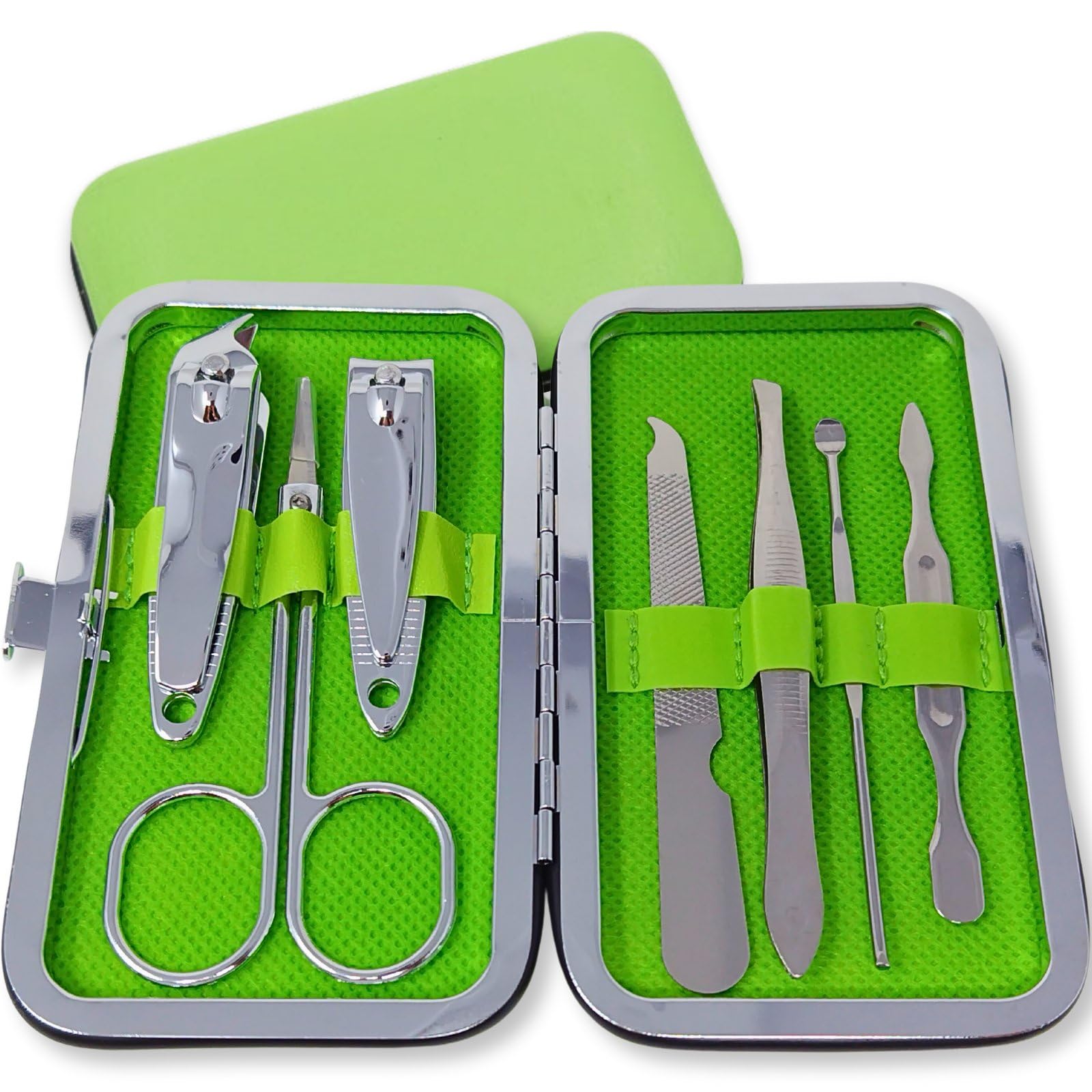 【送料無料】COLORBIRD ネイルケアセット カラフル 色：7グリーン