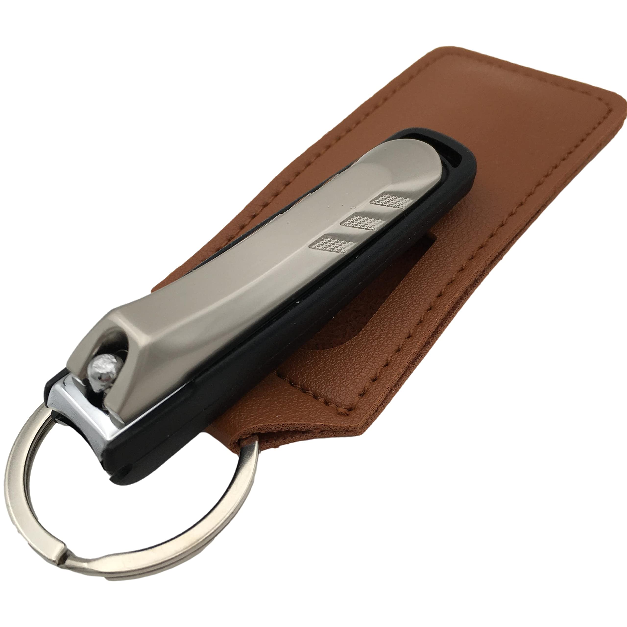 【送料無料】Amazing Harmony 爪切り キーケース付き 飛び散り防止 ステンレス すべり止め やすり付き ..