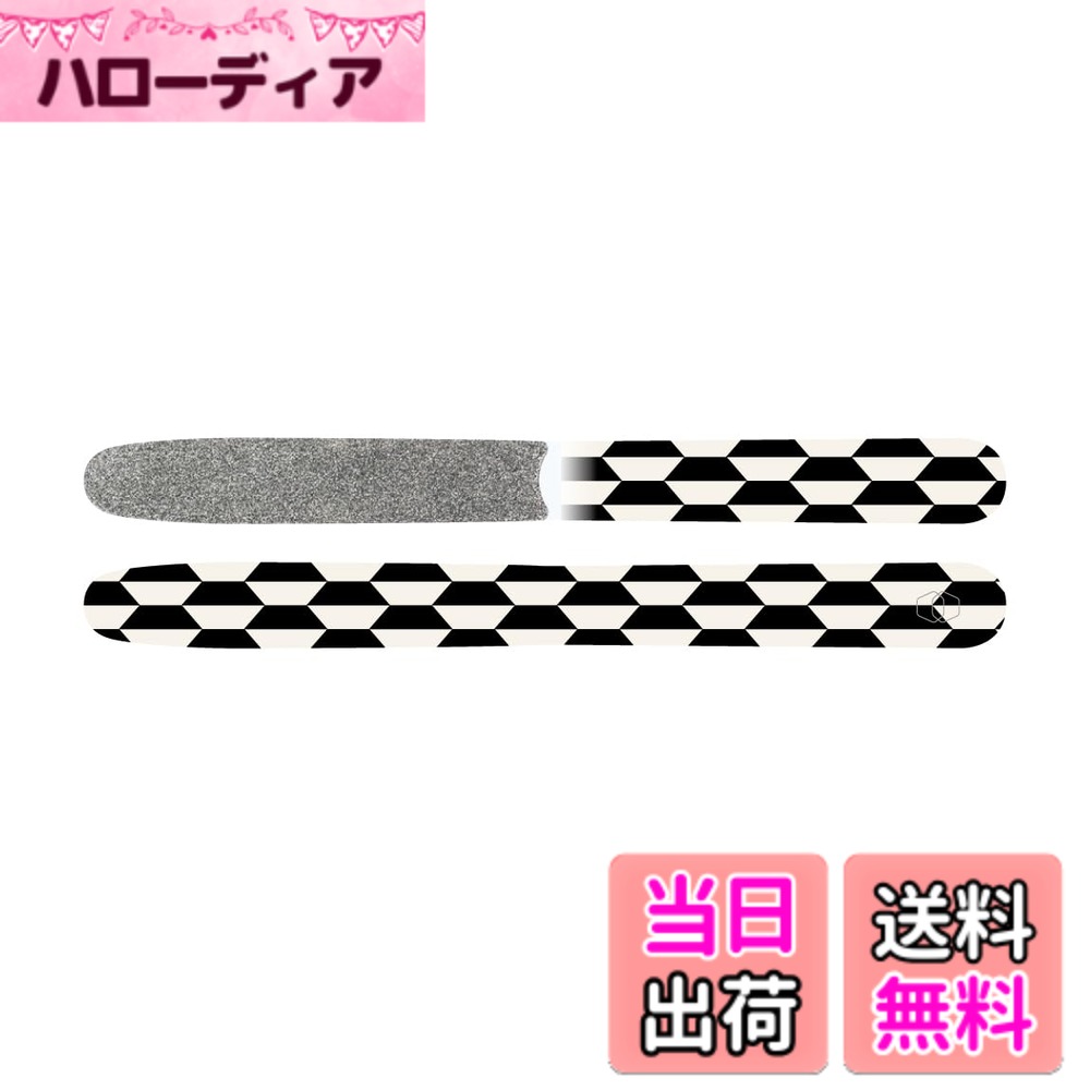 商品情報商品の説明商品紹介 プロの様なケアをご自宅で！あなたのキレイを叶えます！ 爪のお手入れを気軽に楽しめるホームケアシリーズ。品質と性能はダイヤモンド級！ ※水洗いやアルコール消毒・熱湯消毒にも対応しています。 ダイヤモンドが叶える5つの魅力！ ●ダイヤモンドを贅沢に施したやすり面 ネイルファイルに適した選りすぐりの人工ダイヤモンドを贅沢に施したやすり面。パワフルな使い心地と、優れた仕上がりを実感いただけます。 ●持続する健麿力！1年間の品質 やすり面に人工ダイヤをのせたことで、従来品にはない研磨力を実感いただけます。またその持続性も、ご満足いただけることでしょう。 ●高い品質プロ級の仕上がり！ プロのネイリストが使用するファイルを自宅用に使いやすく改良。プロのクオリティをお楽しみください。 ●なめらかに削れる薄さとしなり 基材に特殊グラスファイバーを使用することで、削りやすい薄さとしなりを実現！バリが出にくく、イメージ通りの仕上がりをお約束します。 ●洗えるファイルでいつも清潔！ 消毒薬や減菌処理、水洗いにも対応することで、いつも清潔なファイルで大切な爪のお手入れを可能にします。 ◆ネイリストのパイオニアが放つ夢のネイルケアツール！ しなやかに手や爪になじみ、使いやすく誰もがイメージ通りに仕上げられる。加えて耐久性があり、水洗いや消毒ができる。プロネイリストが長年描いてきた理想のファイル。それがGOEI DIAMOND FILEシリーズです！ サイズ：17W x 150L x 1.0T ダイヤモンド：0.6ct グリット：200相当 ●シリーズ 亀甲カジュアル／亀甲ホワイト／亀甲ゴールド 安全警告 ・爪の表面には使用しないで下さい。 ・特に爪に以上がある方や、柔らかい方、爪が薄い方はご注意下さい。 ・持ち歩かれる方は付属の専用ケースに入れて下さい。 ・アルコールなどの薬品をかけると変色するおそれがあります。主な仕様 プロの様なケアをご自宅であなたの綺麗を叶えます爪のお手入れを気軽に楽しめるホームケアシリーズ。品質と性能はダイヤモンド級！水洗いやアルコール消毒・熱湯消毒にも対応しています
