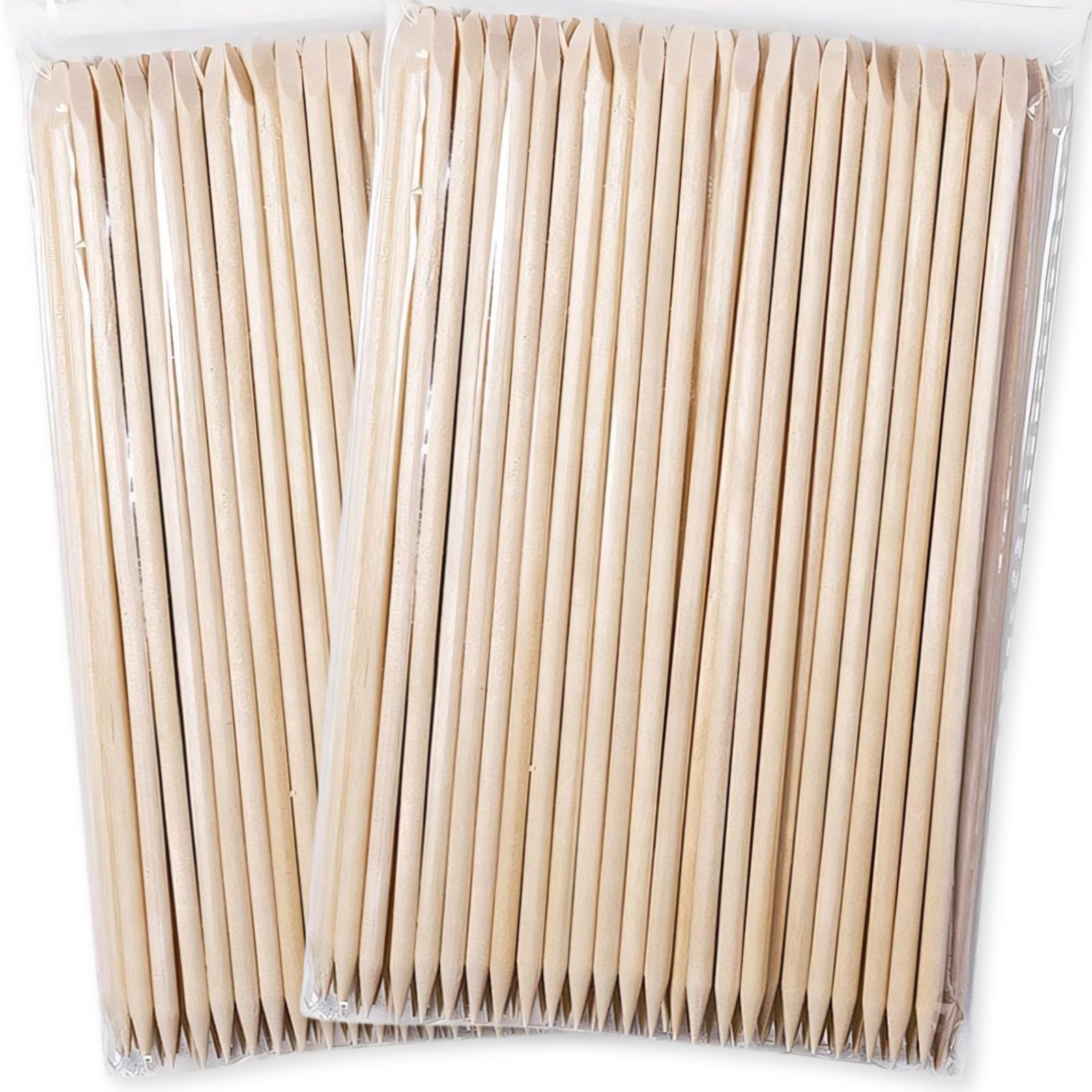 【送料無料】COLORBIRD ウッドスティック ネイル スティック 甘皮処理 プッシャー 色：200本、サイズ：15cm