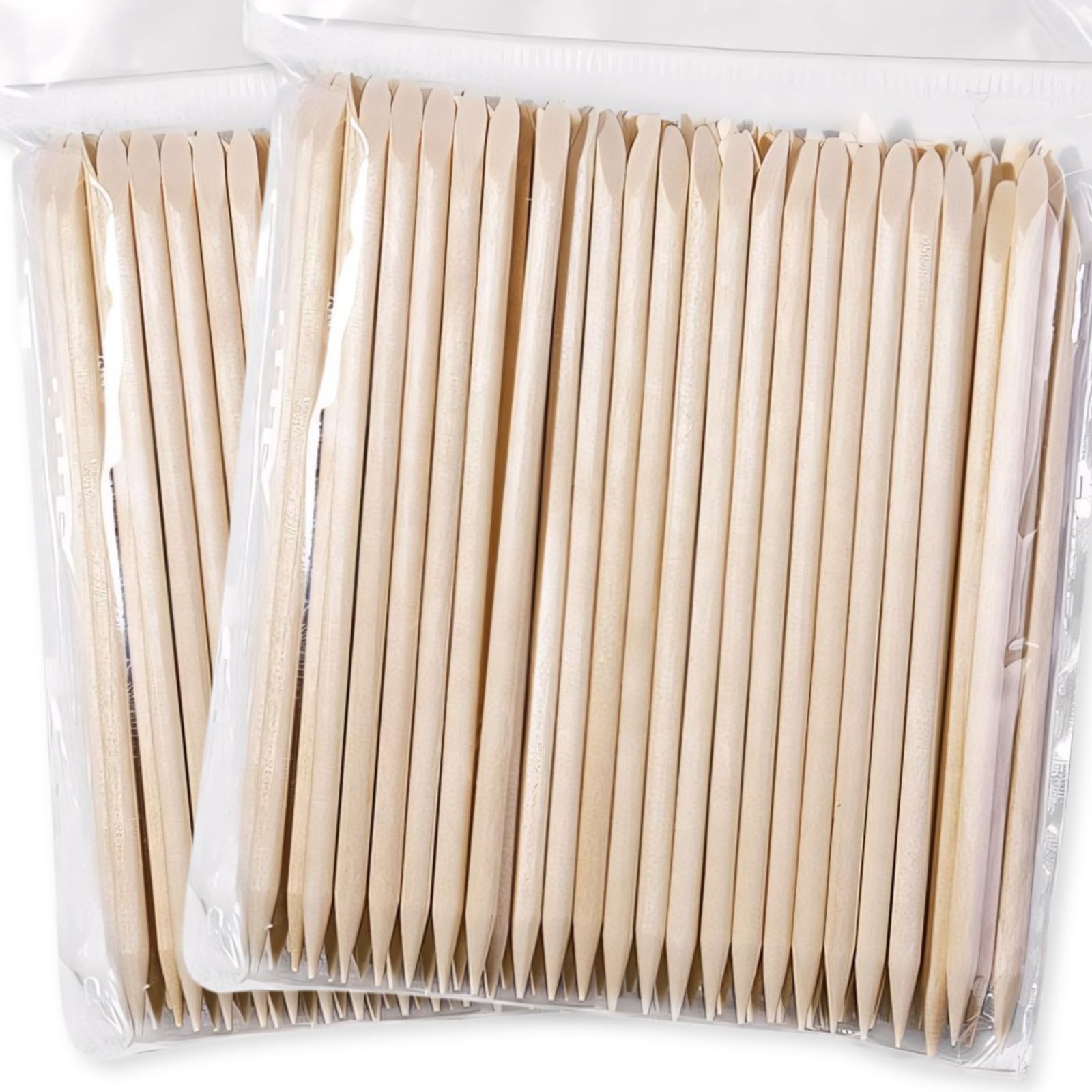 【送料無料】COLORBIRD ウッドスティック ネイル スティック 甘皮処理 プッシャー 色：200本、サイズ：11.4cm