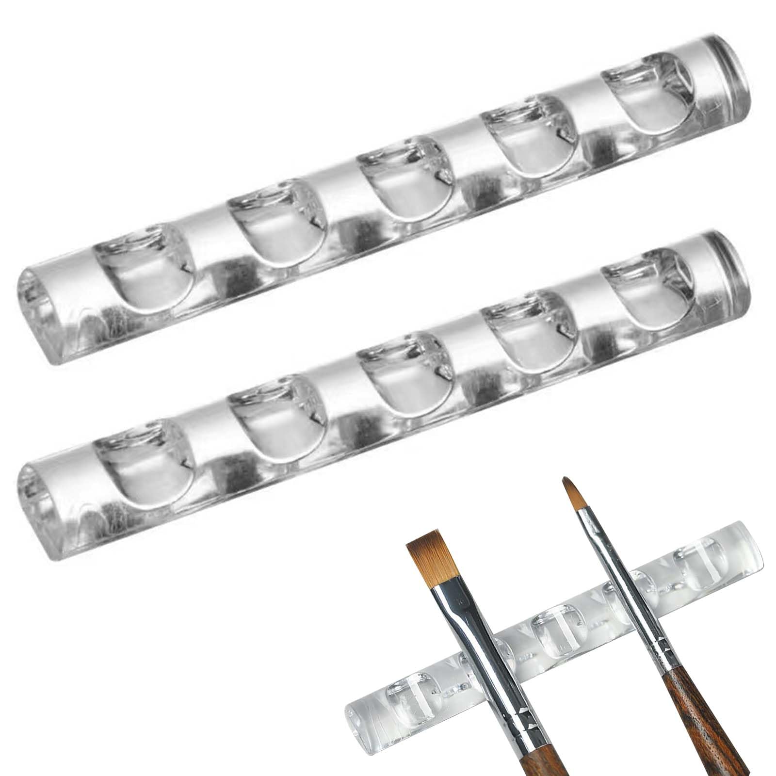 【送料無料】PAVIKE ネイルアートペンホルダー ジェルネイル 筆置き ネイルブラシホルダー ブラシスタ..