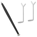 【送料無料】OKAWASI 3Dキャッツアイネイルアートペン ネイル用マグネット Y字型キティンアイネイルマグネットツール 2点セット ファンシーな両頭キャッツ...