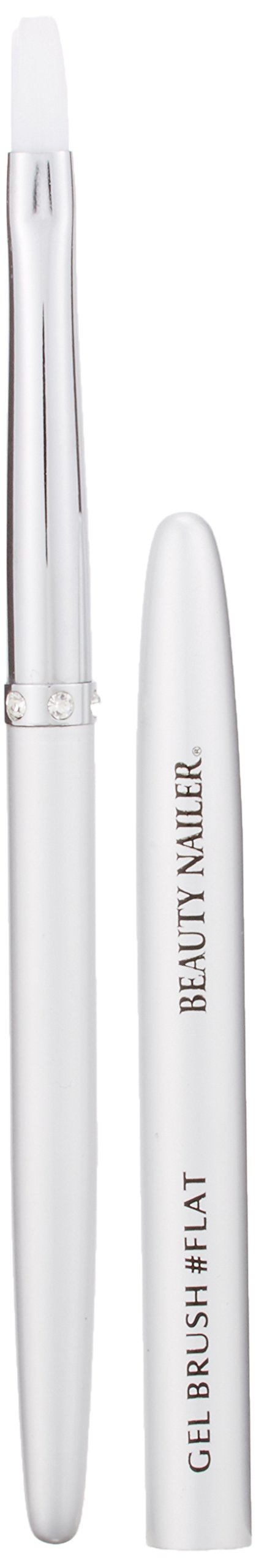 【送料無料】ビューティーネイラー プロ用ジェルブラシ（キャップ付き） クリスタル・PGB-2 色：透明