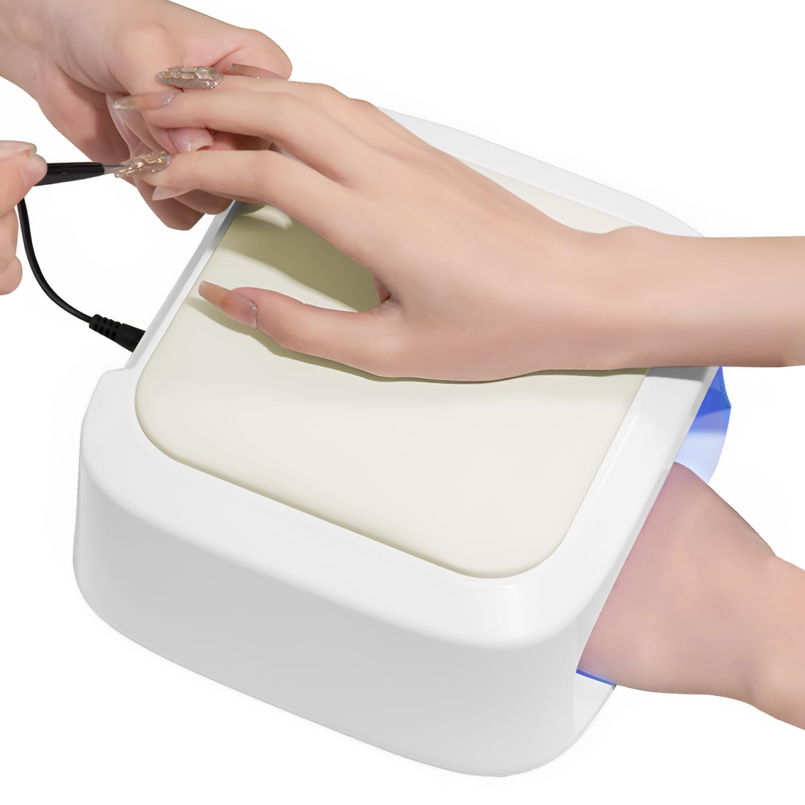 【送料無料】CGBE UVネイルライトレジンライト 硬化ライトプロ用 色:ホワイト