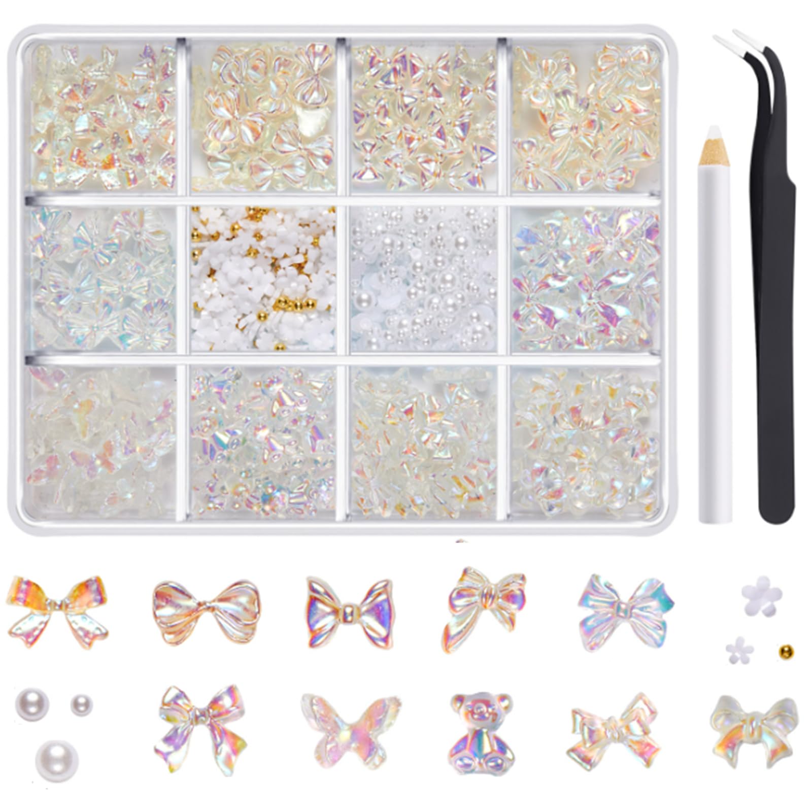 【送料無料】LIKENNY デコパーツ ネイルパーツ セサリー り 少女のかわいい ネイルデコレーション デコ..