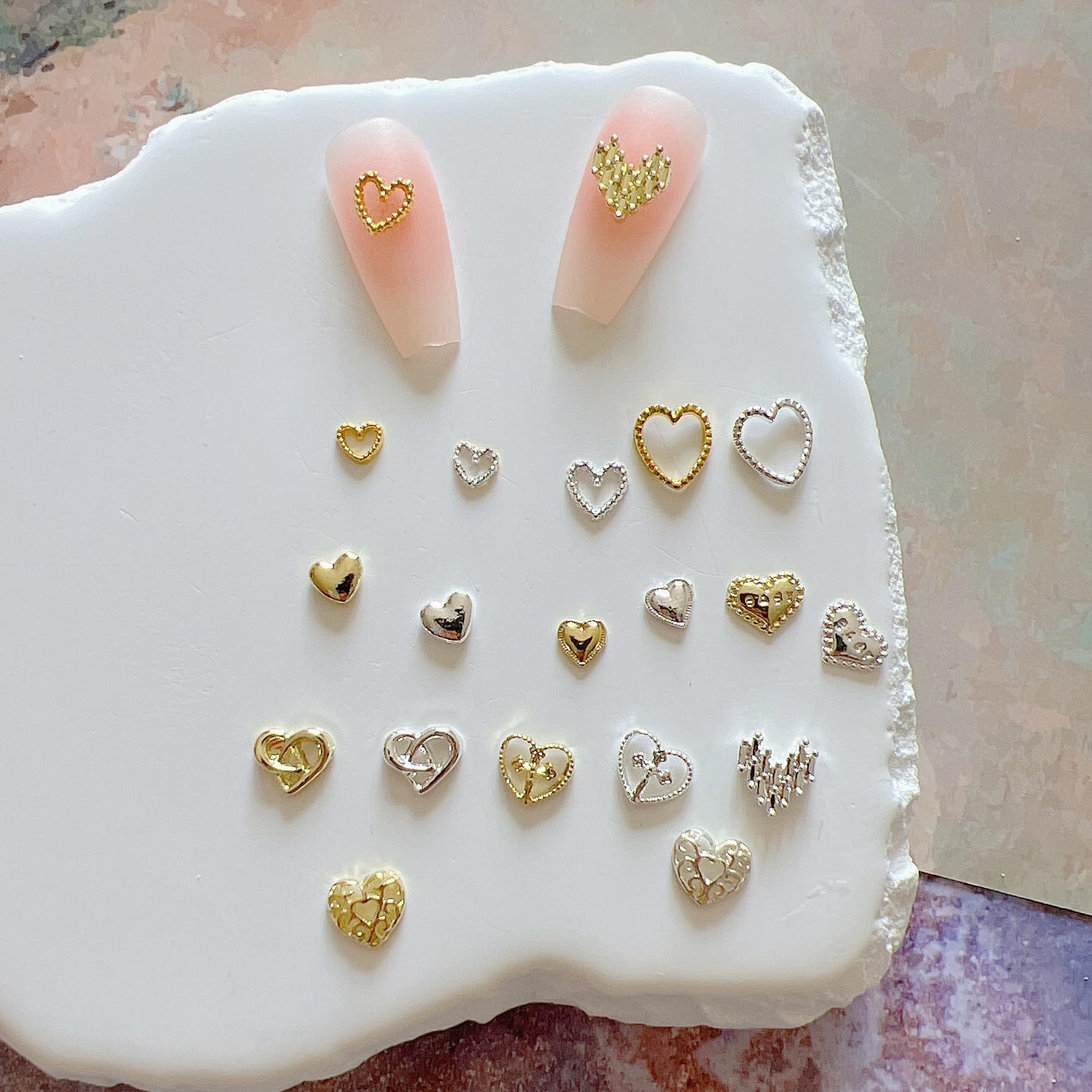 【送料無料】100個 さまざまな形状のランダムな組み合わせ ハート型 ミニ食器型 オーシャンシリーズ 蝶..