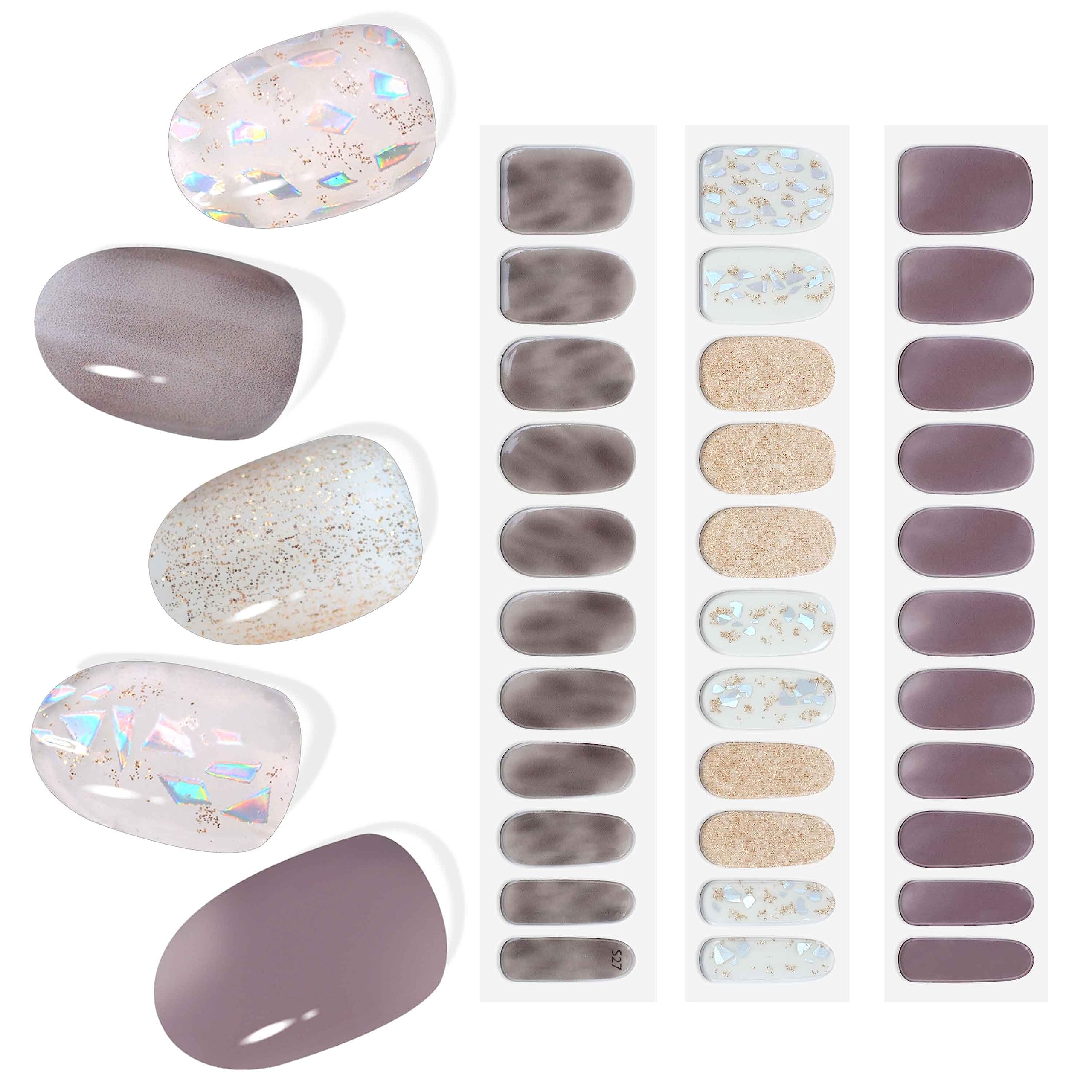 【送料無料】MISS MODA ジェルネイルシール ネイルシール 硬化タイプ 2週間持続 簡単オフ 貼るネイルシ..