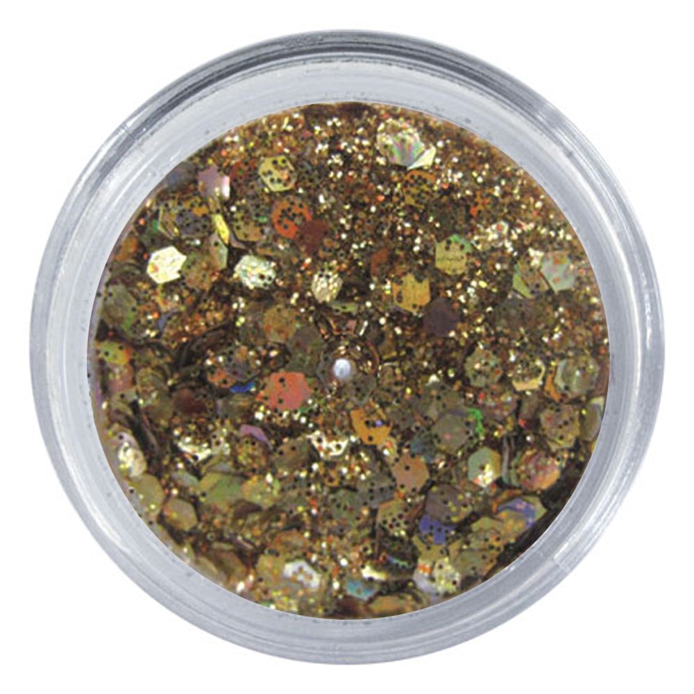 【送料無料】サンシャインベビー(Sunshine Babe) ジェルネイル サンシャインベビー ホログラム 色：ロッカクミックスゴールド、サイズ：2g