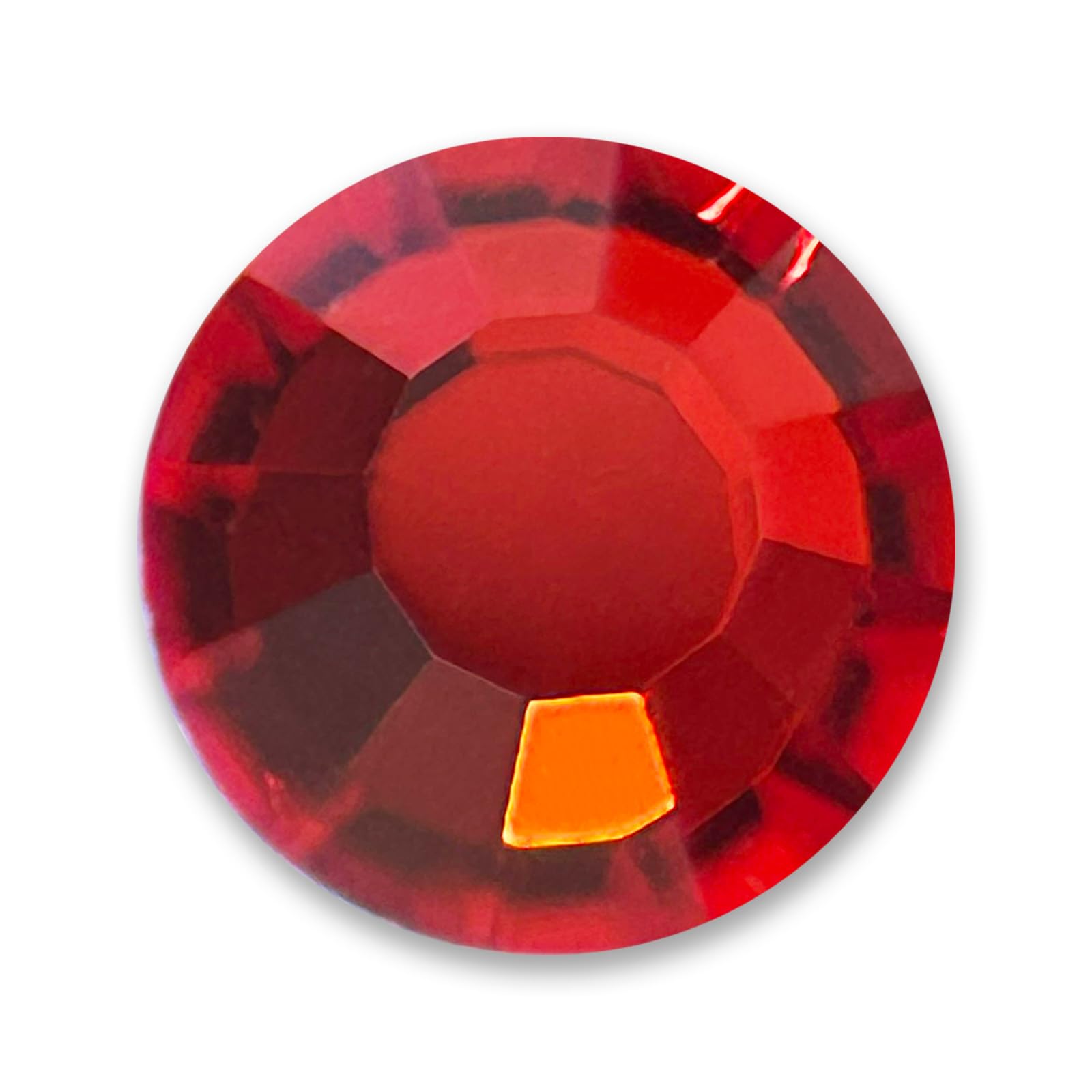 【送料無料】AURORAクリスタル ラウンド-フラットバック ライトシャム 色:ライトシャム、サイズ:SS 8 (2.30-2.50 mm)