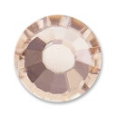 【送料無料】AURORAクリスタル ラウンド-フラットバック シルク 色:シルク、サイズ:SS 16 (3.80-4.00 mm)