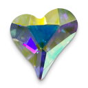 【送料無料】AURORAクリスタル スイートハート-Vカット クリスタルAB 色:クリスタルAB、サイズ:13X12MM