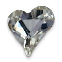 【送料無料】AURORAクリスタル スイートハート-Vカット クリスタル 色:クリア、サイズ:8X9MM