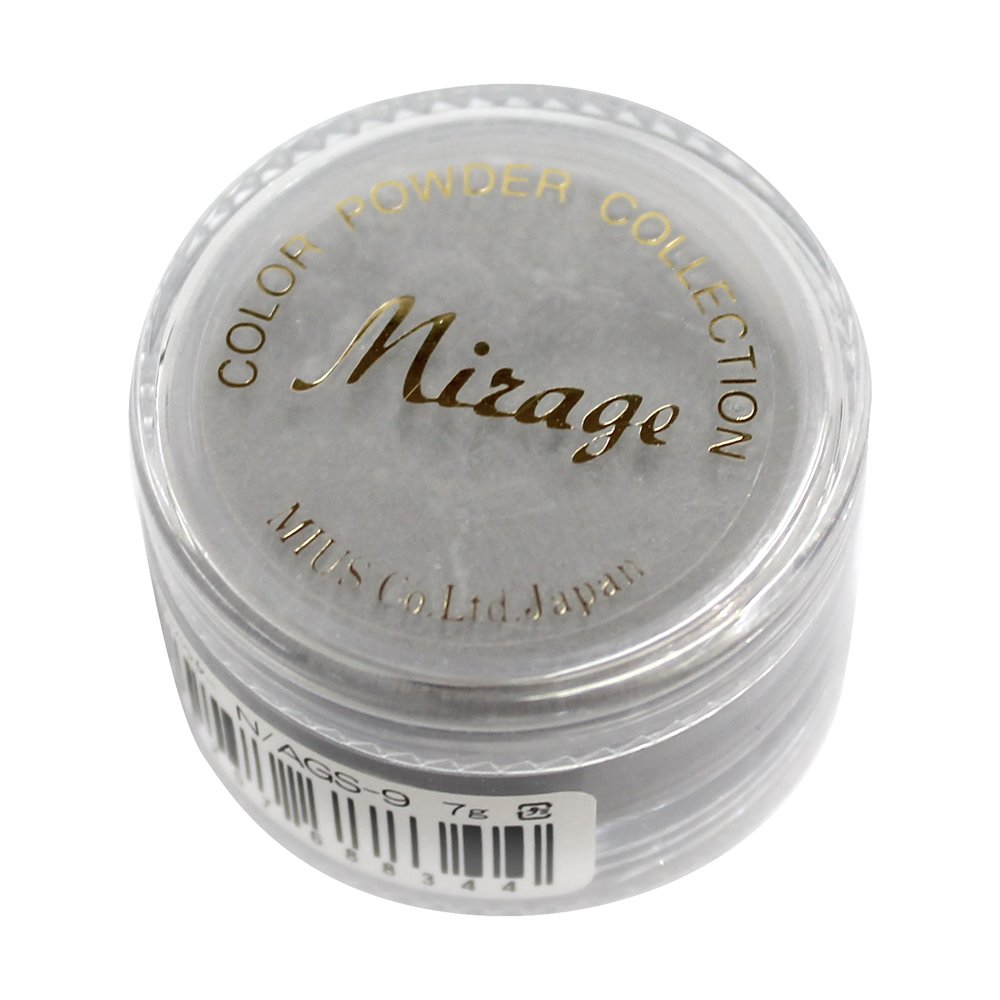 【送料無料】NAIL MIUS Mirage パウダー7g N/AGS-9 アクリル材 色：グレー、サイズ：7g×1個