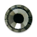 【送料無料】AURORAクリスタル ラウンド-フラットバック ブラックダイヤモンド 色:ブラックダイヤモンド、サイズ:SS 12 (3.00-3.20 mm)